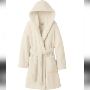 UGG Women's Soft Cream Lounge Robe